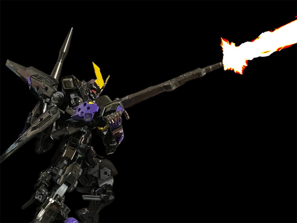 X2専用のビームランチャー^_^30mm大型クロー/ライフルを塗装して装備^_^