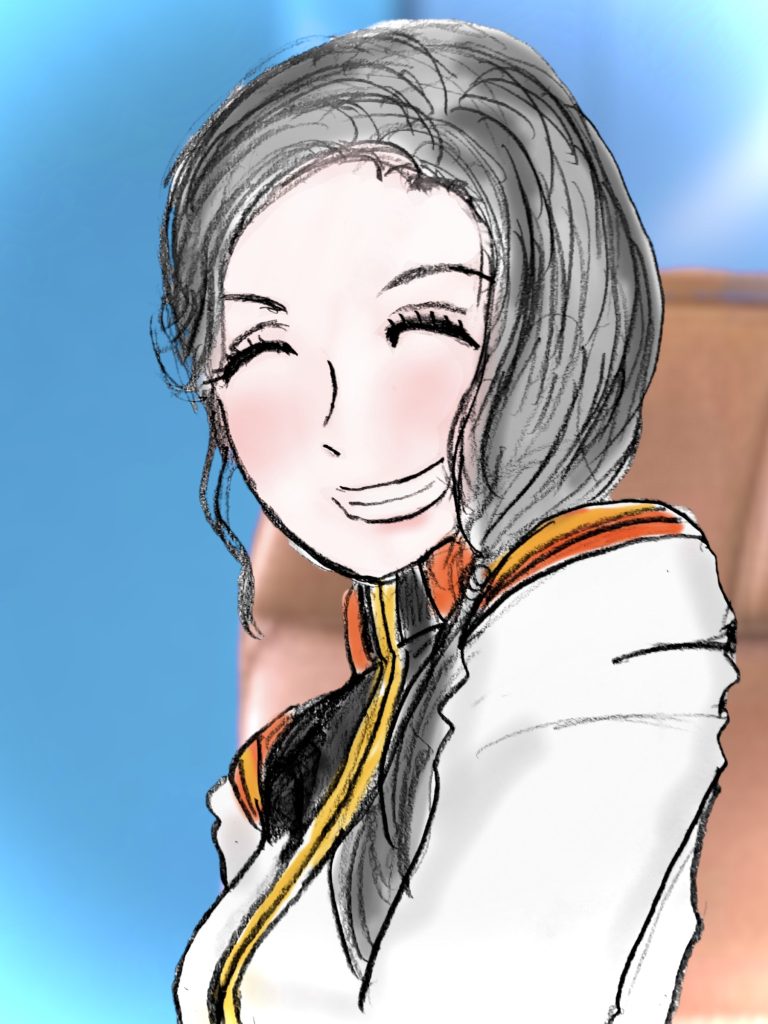 「あら、嬉しい!」あたしも捨てたもんじゃないね、と言うと、アンナはヘントに体を寄せ、腕を絡める。「だってよ、ヘントくん。」「やめろ。」慌てて、ヘントはその腕を振りほどいた。「二人とも初(うぶ)なんだから。」 アンナがけらけら笑う。 アンナとヘントは、訓練校時代の同期なのだ。訓練生時代から、愛嬌があるし、ブライトマンの言うように見た目にも華がある。異性に人気があったのは確かだ。「訓練校時代から、君に異性としての魅力を感じたことは一切ない。」きっぱりと告げる。「そんなのあたしだって同じなんですけど!」なんであたしが振られたみたいになってんのよ、と、アンナが怒り出す。「……君は、その、言いにくいが、ずぼらだ。」 ああ、と、カイルが納得したような声をあげる。「訓練校時代から、面倒くさがりで、すぐに手を抜く。そういう相手は、パートナーとして尊敬できない。この間飲んだ時に貸した金も返って来ていない。」「全然言いにくそうじゃないじゃん、ズバズバ言うよね!?」「それ、わかります。アンナ少尉は確かに美人ですが、男っ気がないのは、そういうだらしなさが滲み出ているせいだと思います。」「さっきからすごいディスられてるんだけど、泣いてもいいかな。」「侮辱ではない。自業自得だ。」「どうぞ、そっとしておきますので、心ゆくまで泣いてください。」二人とも、それ以上取り合おうとしないので、アンナは恨めし気な視線を送った。「おのれ、男どもめ……覚えておけよ。」~~~~~~~~~~~~~~~