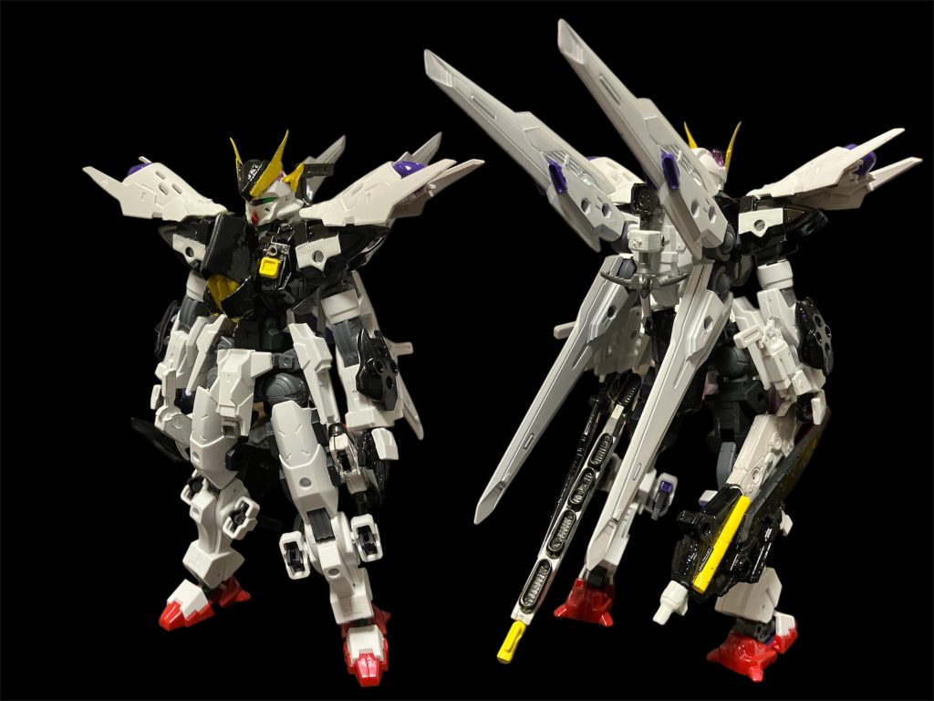 G-X1カスタム。肩のハードポイントにロキブランシェのジャンクを移植した高機動型^_^