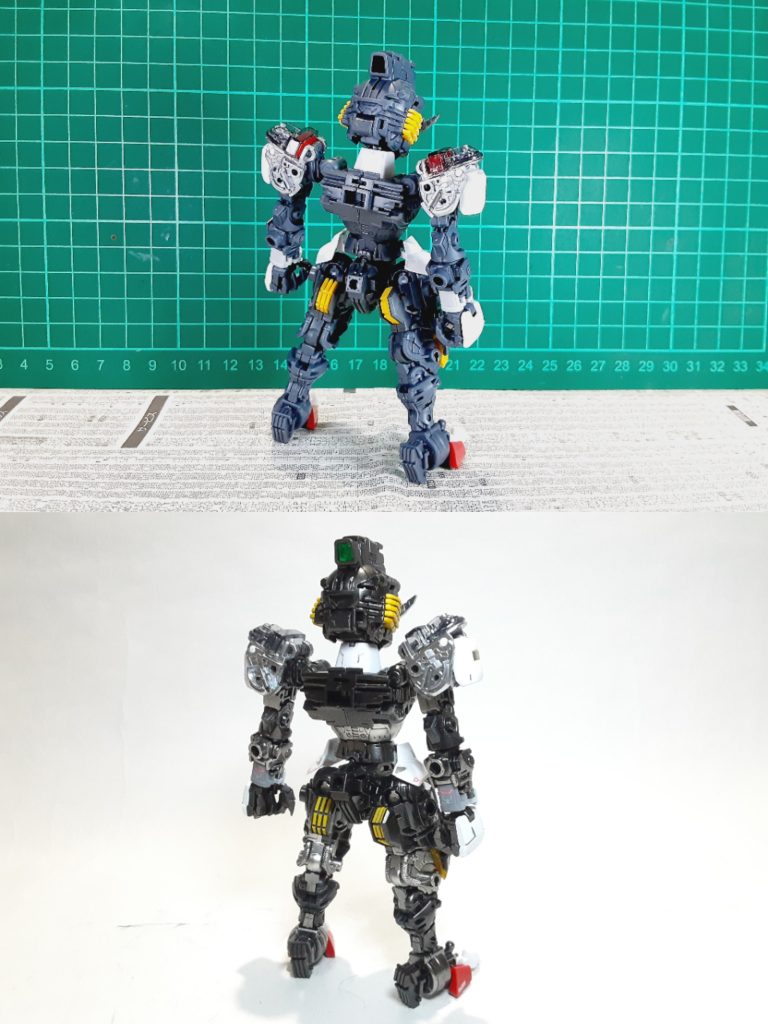 フレーム状態背面