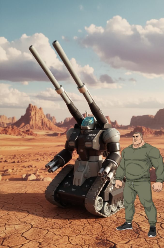 ガンタンク 北米戦仕様風