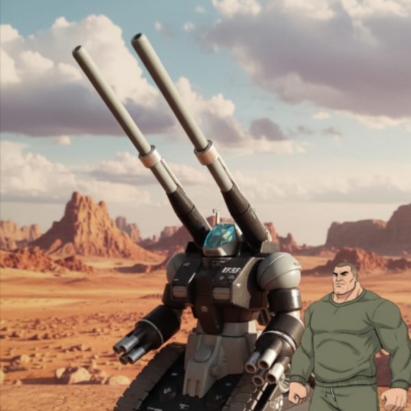 ガンタンク　北米戦仕様風