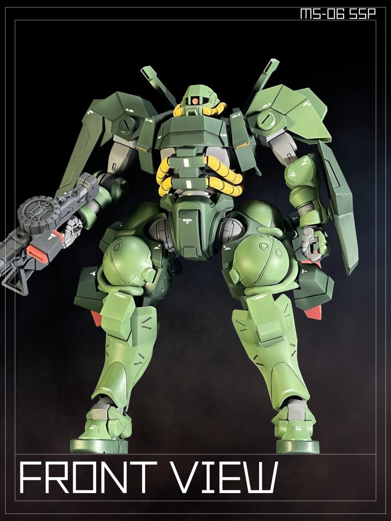 MS-06-SSP 軍警ザク–2枚目/制作者:クリストファーホルモン焼き幕僚長@MSVD