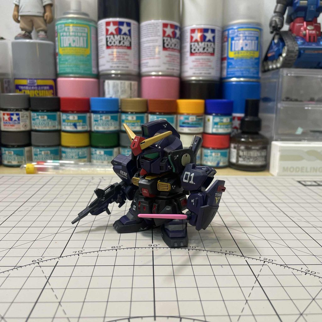 SD Gundam MK II TITAN – Hand Painted