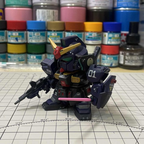 SD Gundam MK II TITAN – Hand Painted