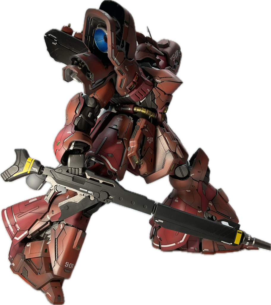 サザビーといえばの出撃シーンこのでかいライフル保持できるのに感動です