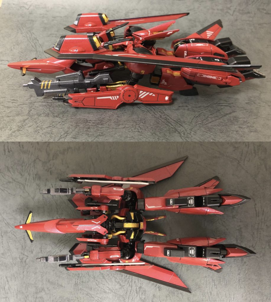 ↑横から　↓裏から裏から見ても破綻のないデザインになったのが気に入っている