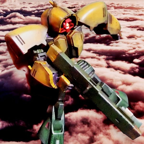 HGUCキット　アッシマーをシタデルでリペイントです。