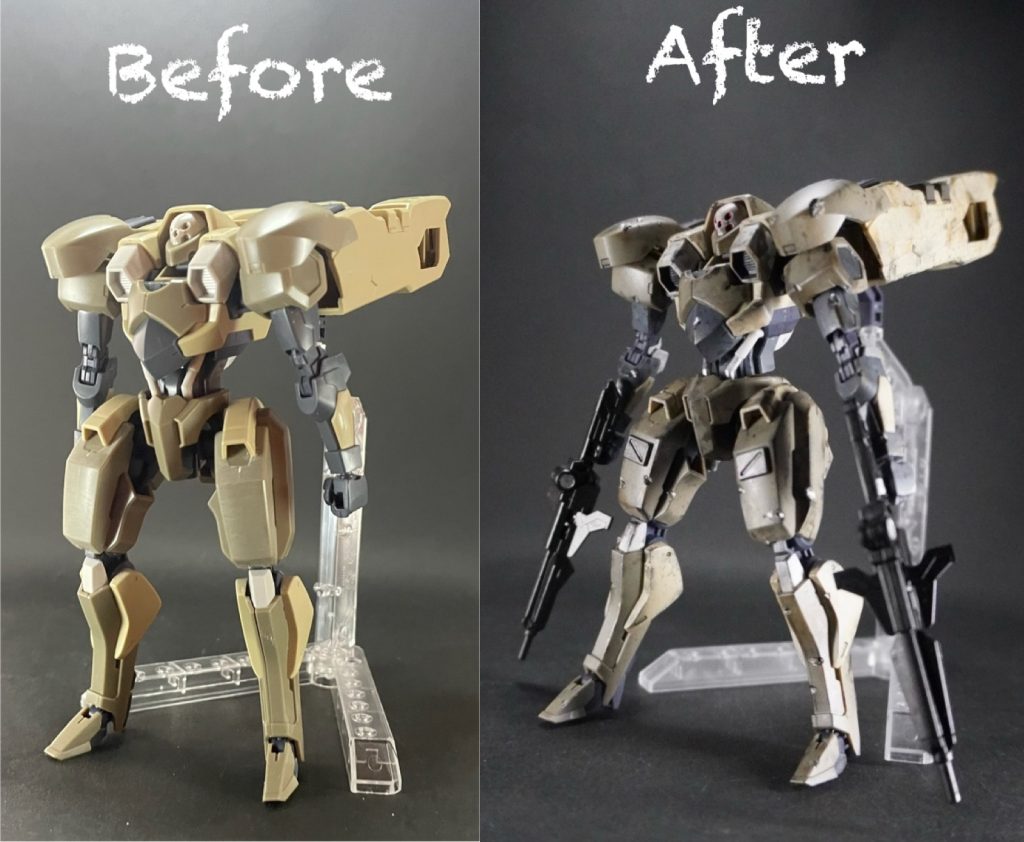 素組みとのビフォーアフター！