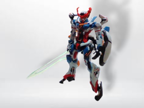 素立ちガンプラは素立ちが一番いい時もある!やっぱこいつ某人造人間に似てるな😅だがしかし、カッコいい!完璧だ!....ヒートホークともう一つの頭部をなくしていなければ(小声)