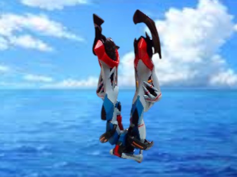 某人造人間ポーズ2