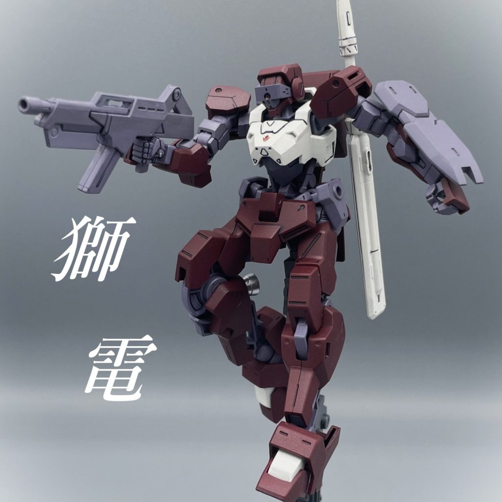 HG】獅電【筆塗り全塗装】｜キャンプラさんのガンプラ作品｜GUNSTA