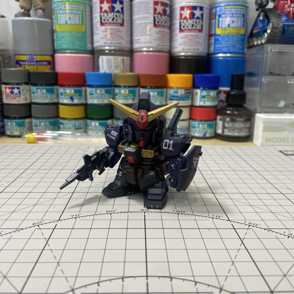 SD Gundam MK II TITAN - Hand Painted–2枚目/制作者：honghungto