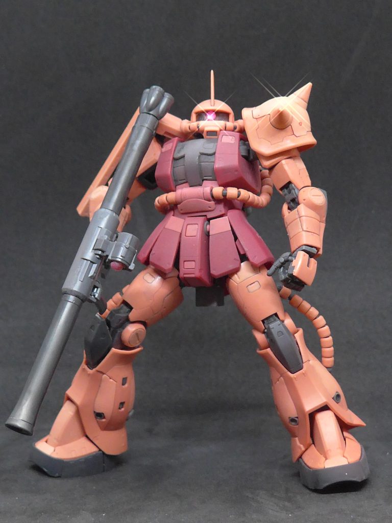 シャア専用ザク(RG、ほぼ無着色無改造?)