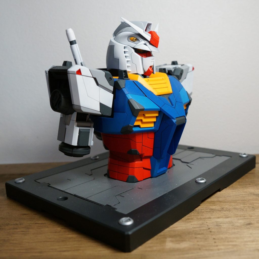 RX-78F00 BUST MODEL–3枚目/制作者：@TPlamo