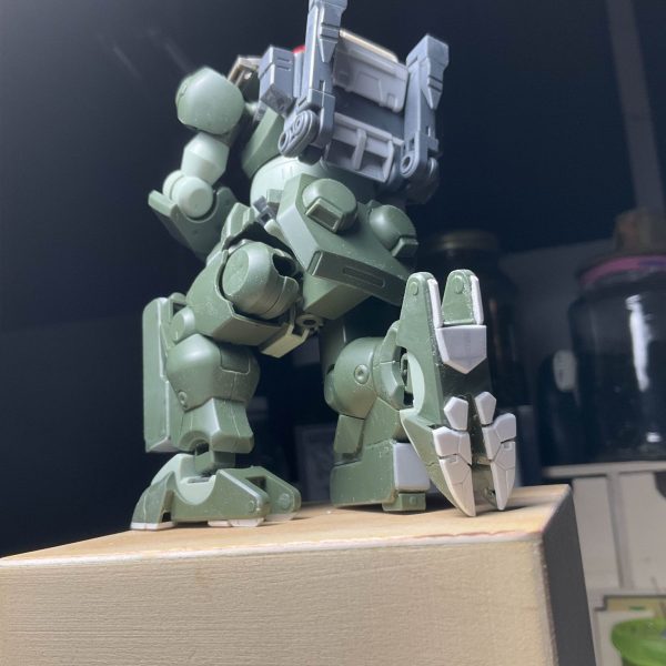 Red Beret Project progress part 1Backpack and Underside of Foot