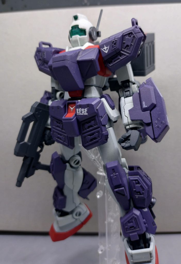 万博ガンダムの謎ディテールをどう処理するかでかなり悩みました。結果、処理が面倒なのでそのままという方向性で。物理ノイズにより、敵機の深度推定AIをバグらせる物理的な迷彩、とでも考えておきましょう。