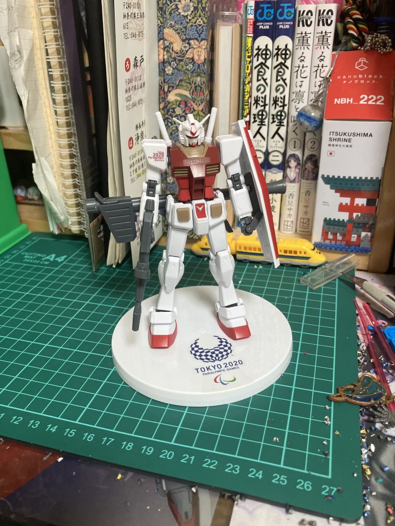 最後がhgガンダム（東京パラリンピック仕様）定価割してました！めっちゃ嬉しかった…ちょこちょこコラボキットって集めたくなりますよねー
