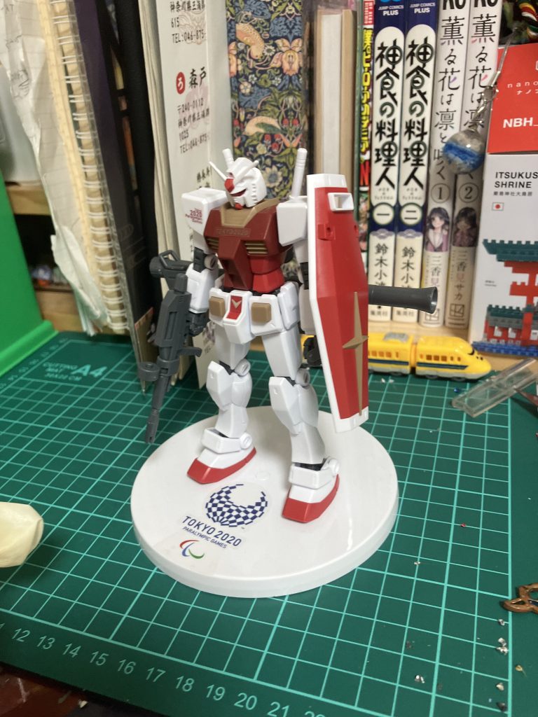 後背景気にしないでくださいお願いします笑撮影ブースも作らなきゃな…そして2ヶ月を切った全国プラモデル選手権大会！大会終了後会場の様子や自分の作った作品もインスタ又はガンスタにて投稿させていただきます！それでは👋