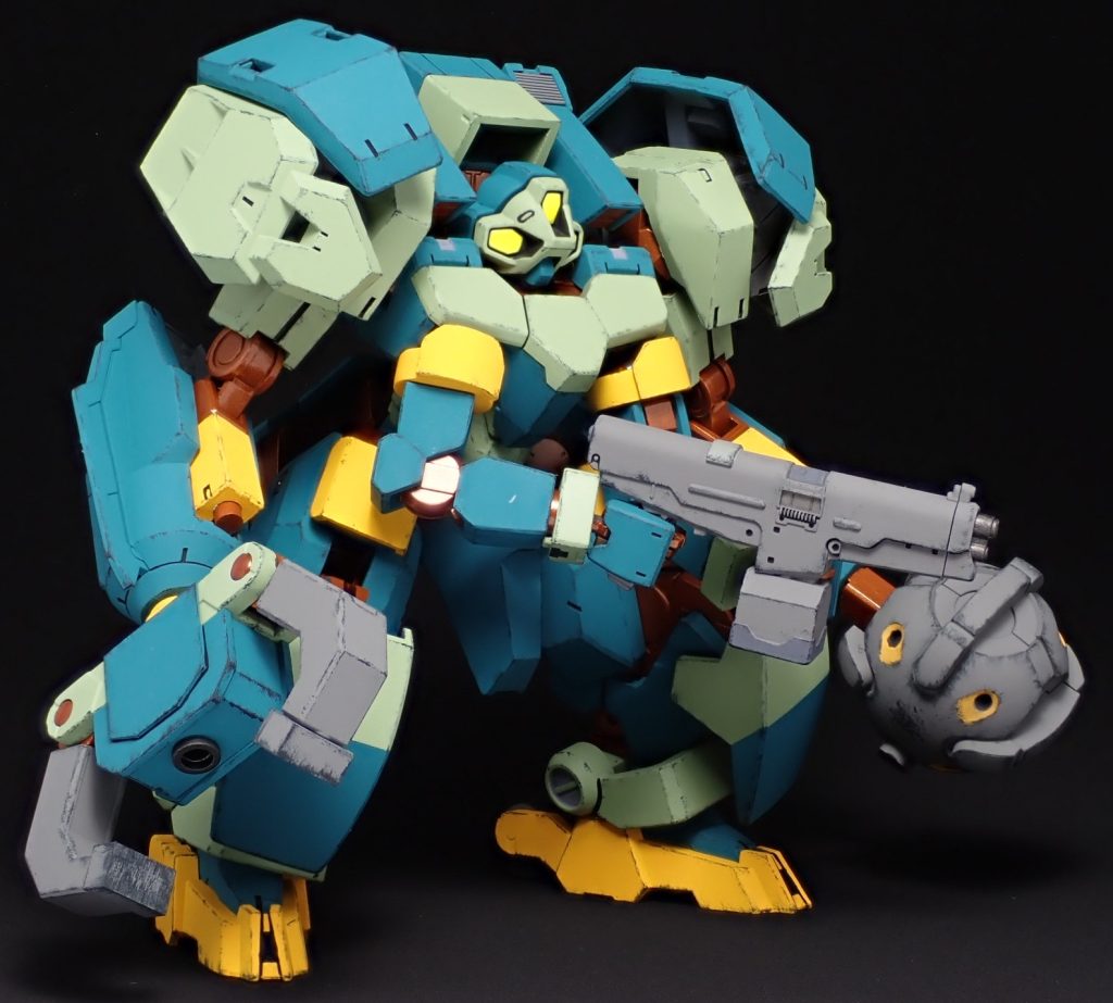 小型化されていてもドートレス譲りの頑丈なフレームのお陰でかなりの重装備が可能でした。