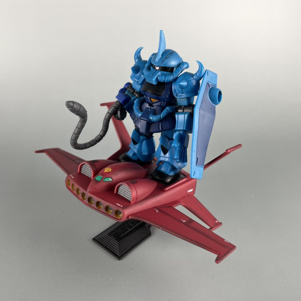 やはりドダイといえばグフ。なのでMSアンサンブルのグフを載せてみました。