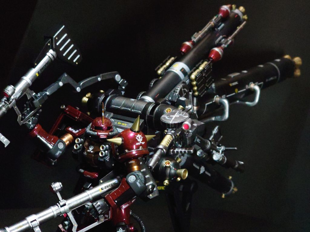 写真は撮り忘れたんですがサブアームは元々少しだけ前後に動いて左右に振る程度だったのでもう少し表情をつけられるように改修しました。