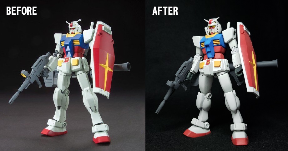 プレゼント用ガンダム (頭部はスクラッチ)–9枚目/制作者:HITOHITO