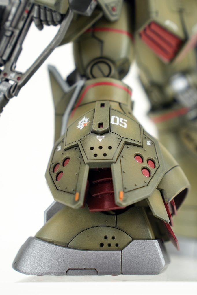 HG 1/144 高機動型ザク 地上用 (ダナン機)完成しました！–7枚目/制作者：black🇯🇵