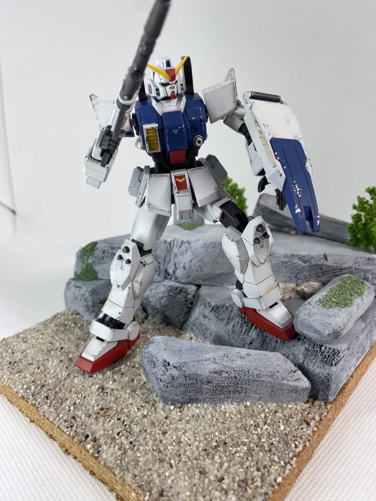 陸戦型ガンダム–2枚目/制作者：mt.kuro