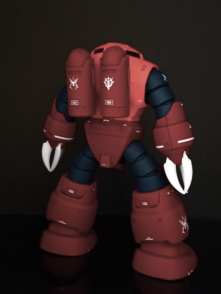 いつもの部分塗装・スミ入れ・水転写デカール・つや消しトップコートで仕上げました。