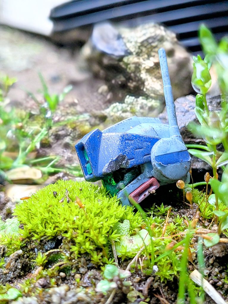 頭部だけで！シールが剥がれかけてるのは指摘しないで…