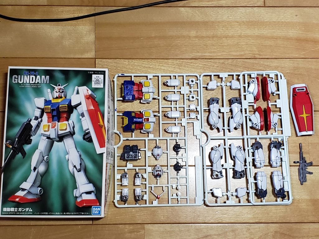 昔のガンプラは全塗装で難しかったですよね👍