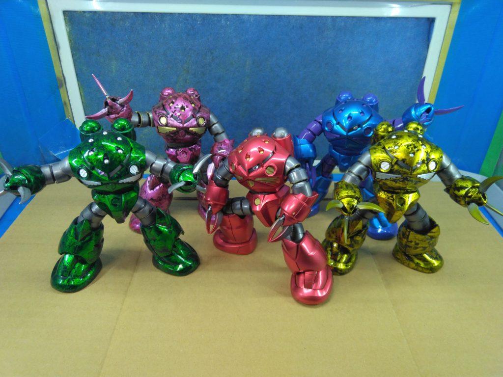 ズゴック機動戦隊　完成–2枚目/制作者：hiro60n