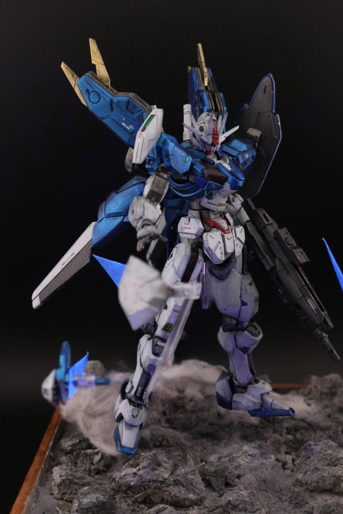 特に何も思いつかずにいたところYouTube動画を何となく見ていた時、思いついたのがこちら。ちな上の画像は編集で支柱を消してみました。