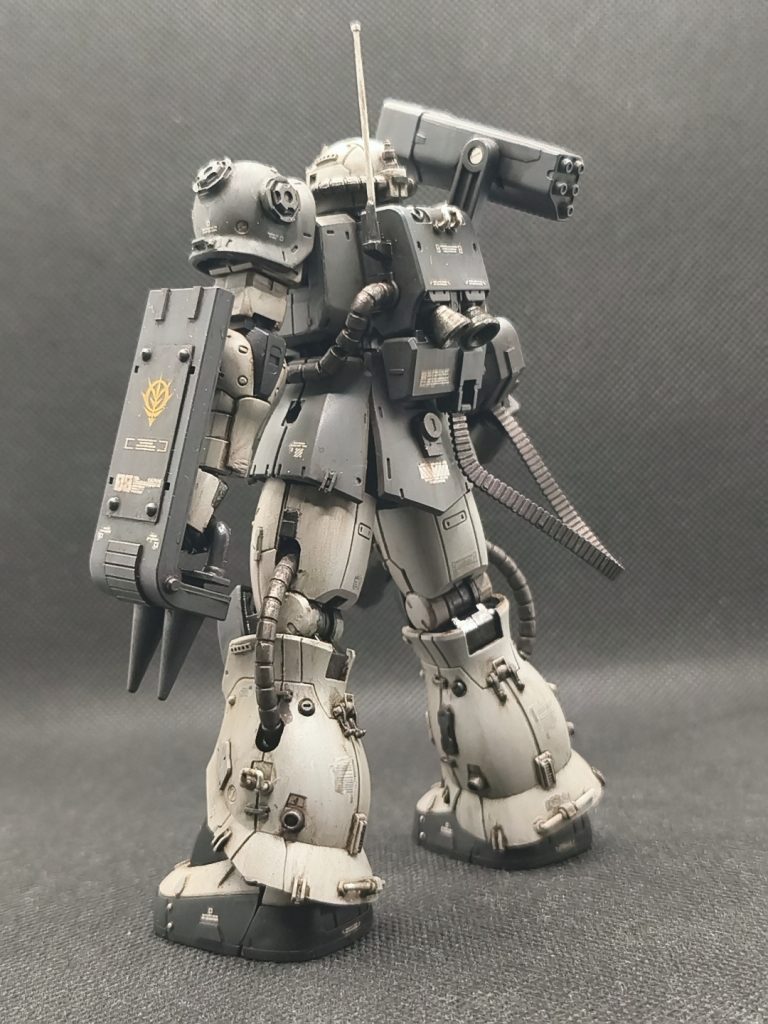 スパイクシールドってカッコいいですよね！ところでこの装備ってゲルググMが持ってたのが初出ですか？