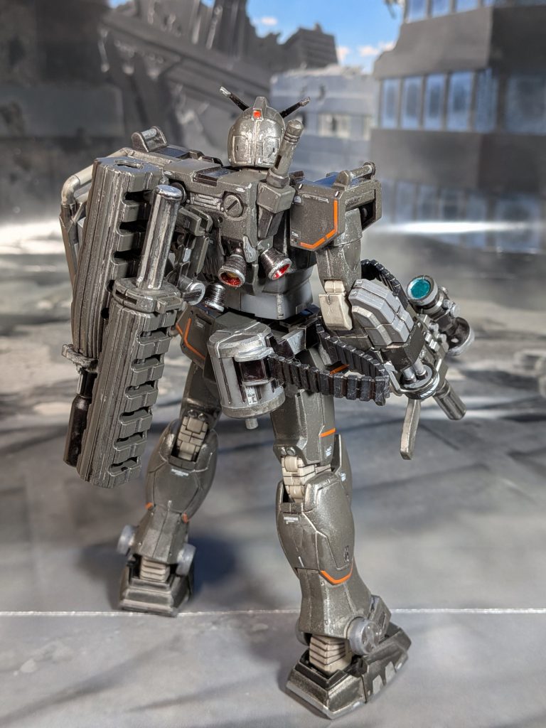 バックショット地味にガンベルトが邪魔なのが困りもの