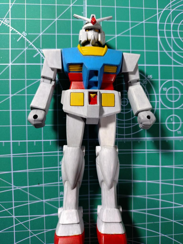 工程③タッチ入れが終わったところ。