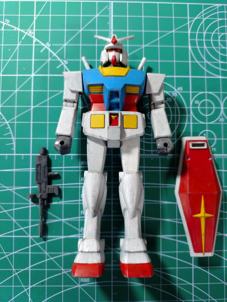 工程④チッピングが終わったところ。