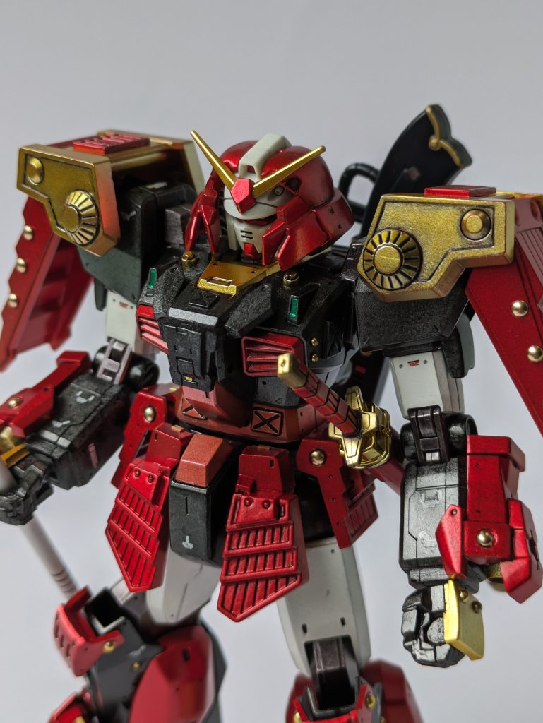 スミ入れ、トップコート光沢。