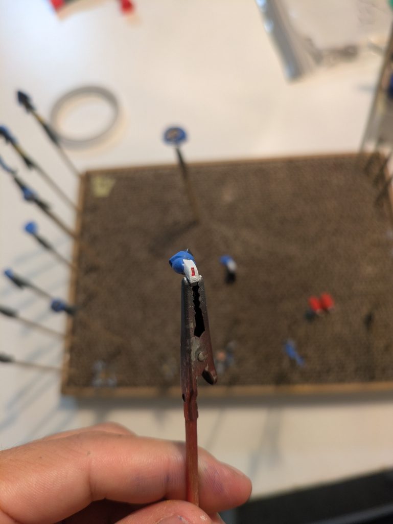 スミ入れ前のパーツたち。汚す前の完成写真も撮っておけばと反省…