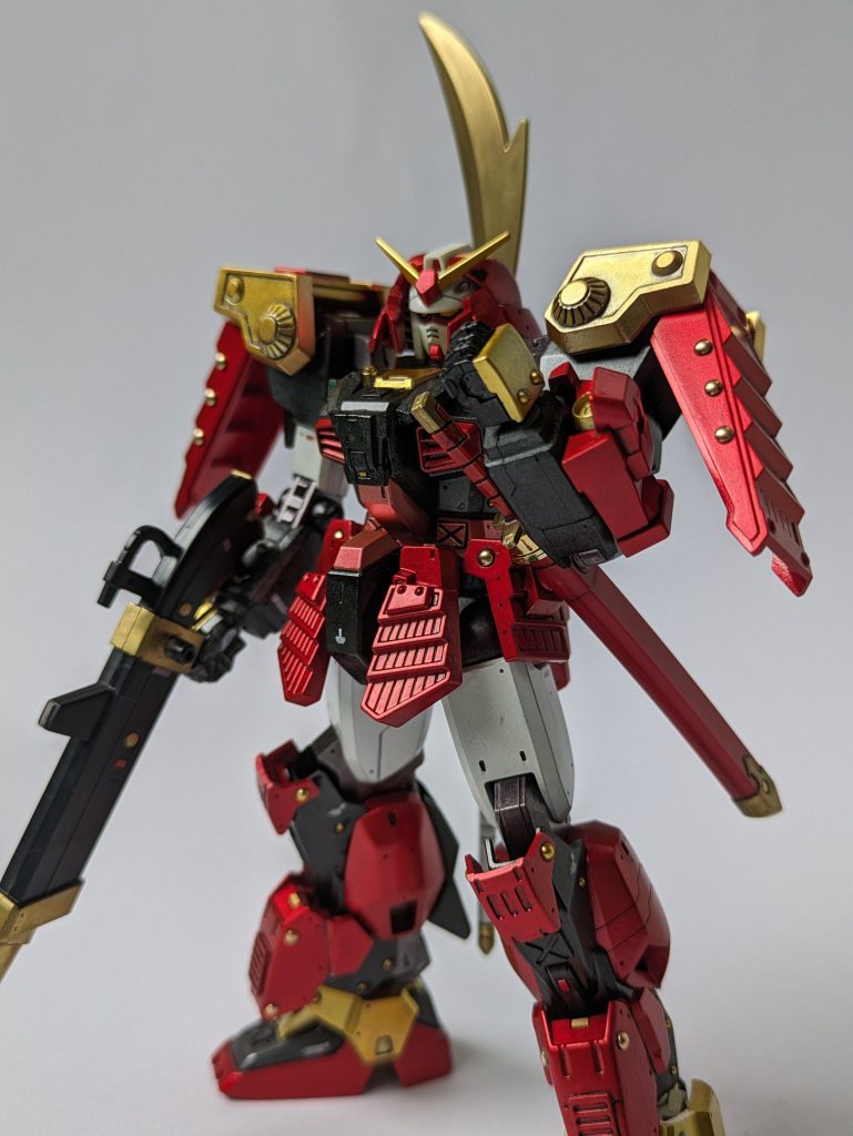 「鎧の武者ガンダムなのに見事な身のこなしだ」