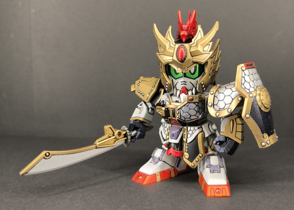 演者はスーパーガンダムです。武将形態…で良いんかな?