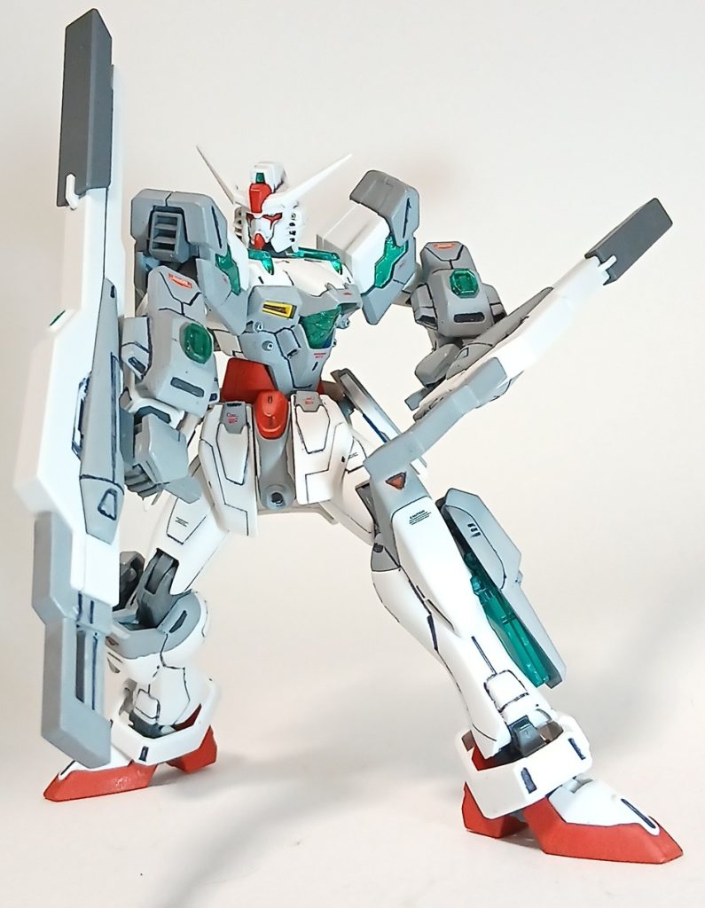 長大なトンファーを攻守に使い分けて格闘戦を展開