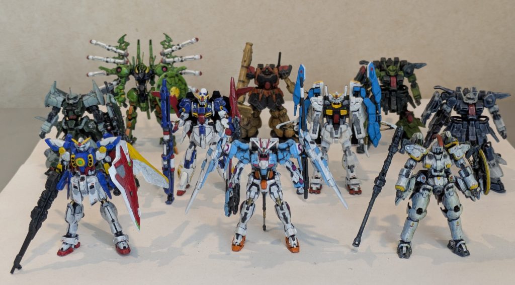 仲間入り私の塗装技術に進歩はありませんが、仲間が増えたことは満足です。今後も筆塗りでコツコツと作成を進めたいと思います。お立ち寄り、ありがとうございました。