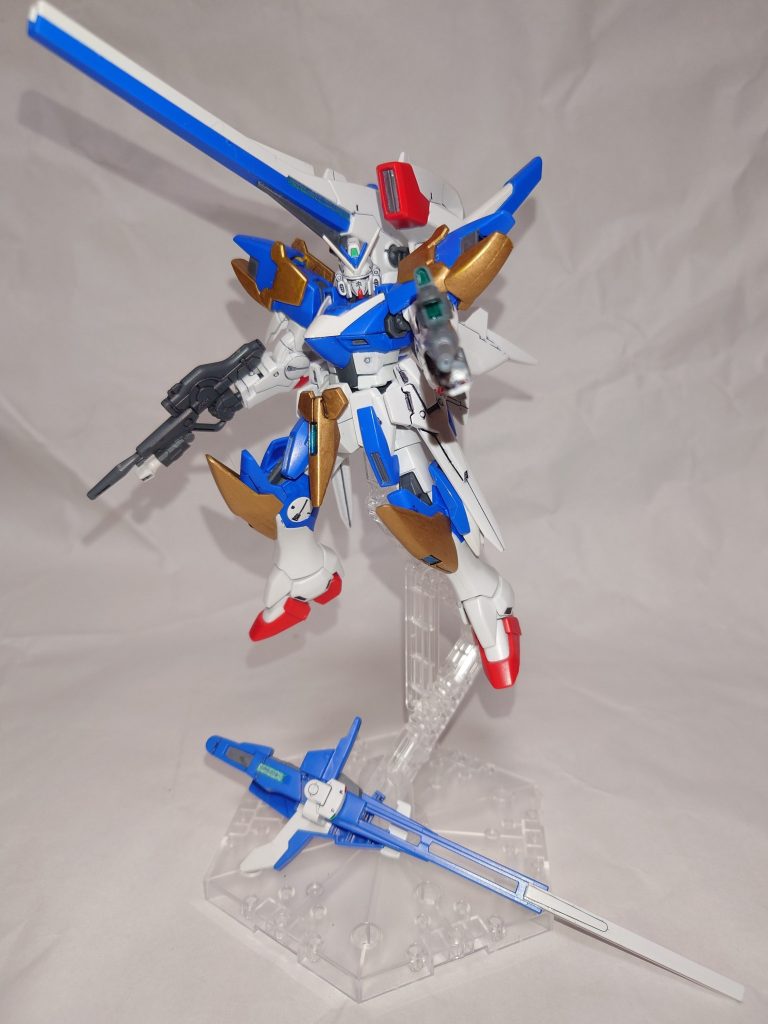 メガビームライフルは配色をこれまでに作った物と一部変えてみました