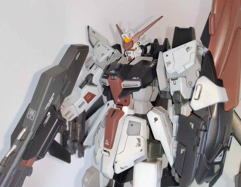 バストアップ。カラーリングは量産プロトタイプ意識して地味めにしました。