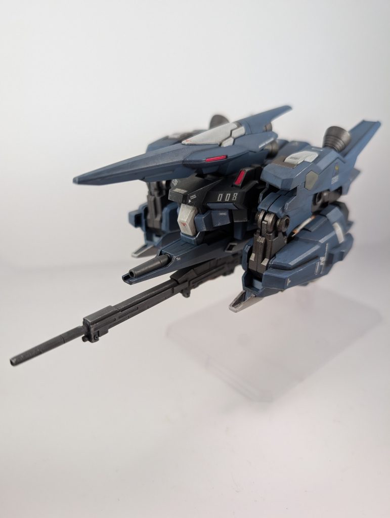 変形〜(zaku-kao2)まぁパーツを差し替えの変形ですが（笑）