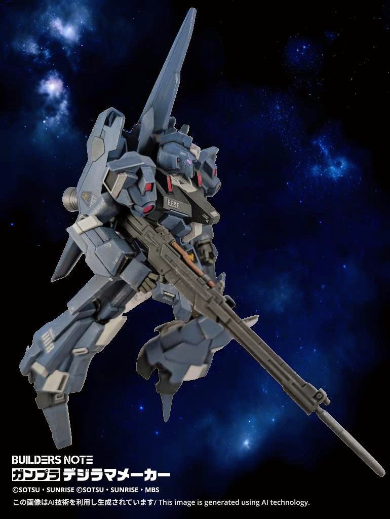 カッコいいけど【やられメカ】…（笑）原因はきっとジム系の顔をしてるからでしょう(zaku-kao4)