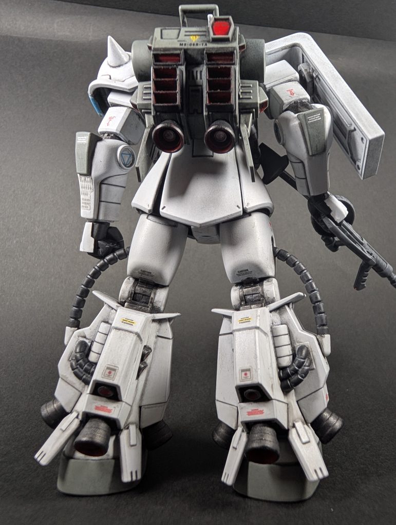 あの頃よりは脚部とランドセルの塗り分けはマシに出来たかな💦