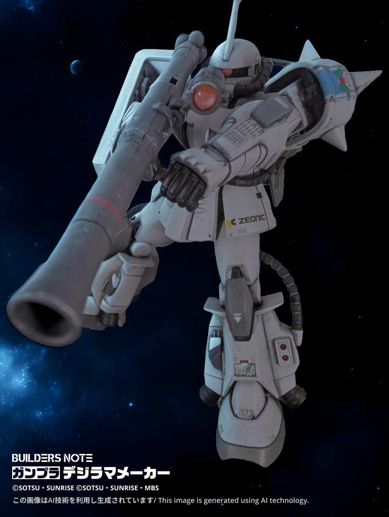 HGUC MS-06R-1A シン・マツナガ専用ザク–6枚目/制作者:ガラピコ